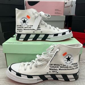 Converse and Virgil Abloh Chuck Taylor All Star 70 Hi Off-White (163862C)